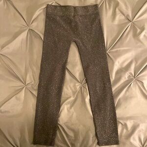 Phat Buddha sparkling by silver cropped leggings